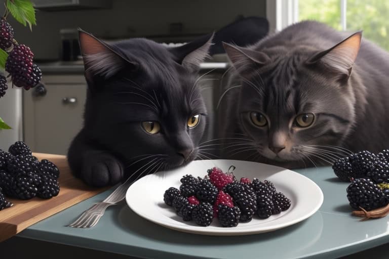 Can Cats Eat Blackberries