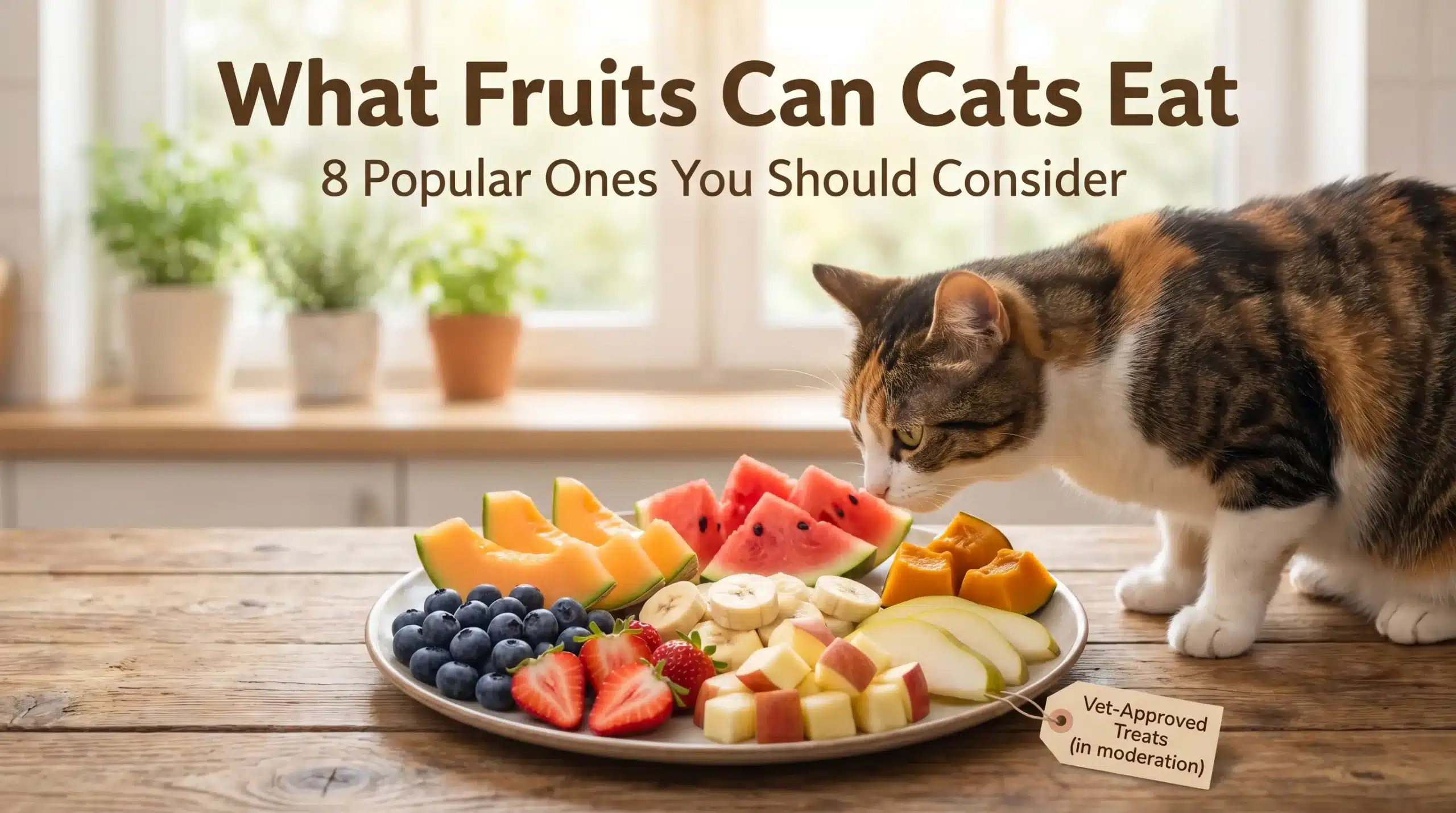 What Fruits Can Cats Eat - 8 Popular Ones You Should Consider