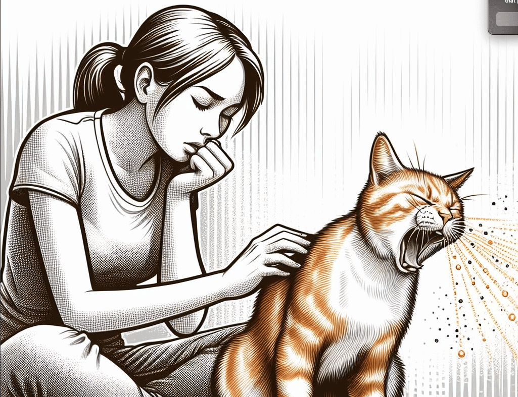 common causes of cat frequent sneezing