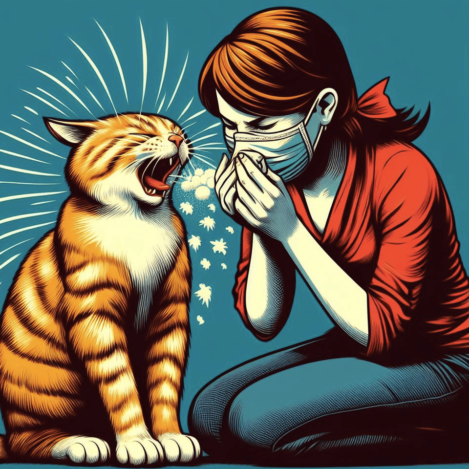 what to do when cats sneeze a lot