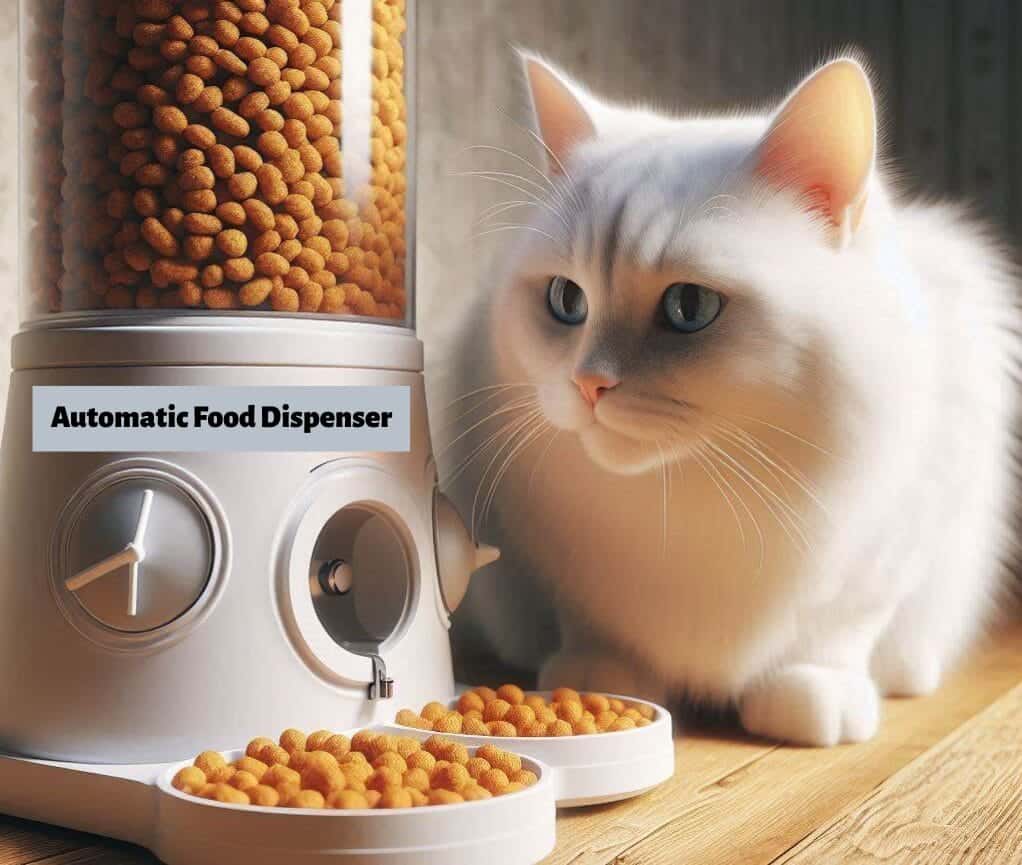 Automatic Cat Food Dispenser