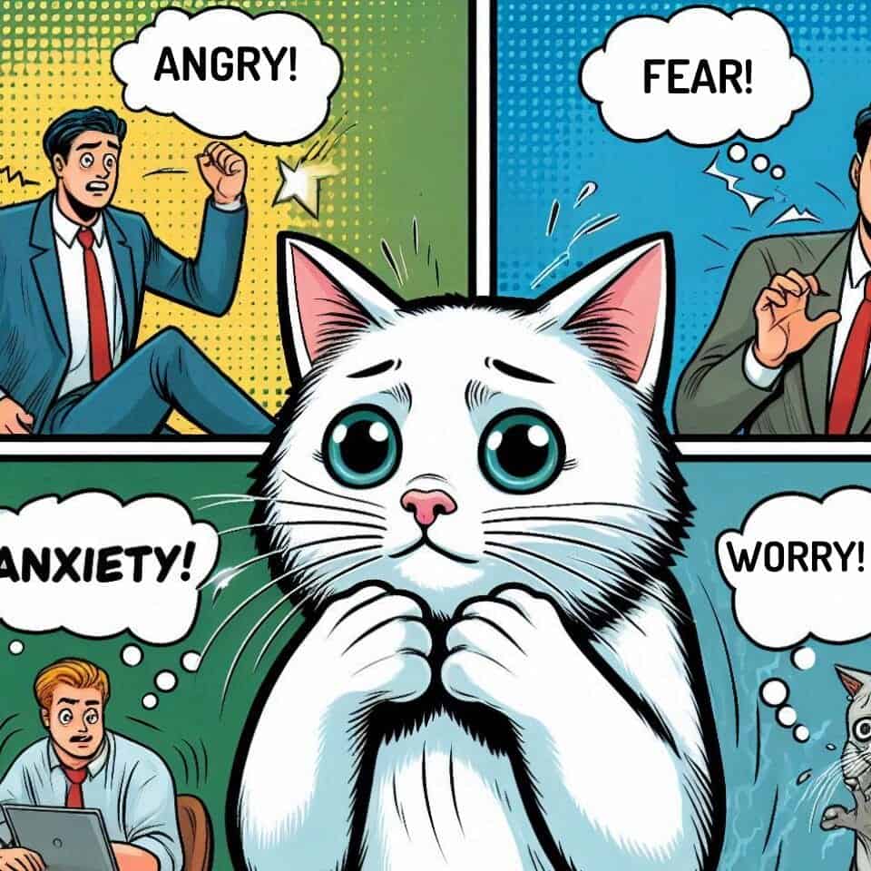 how to help cat with anxiety