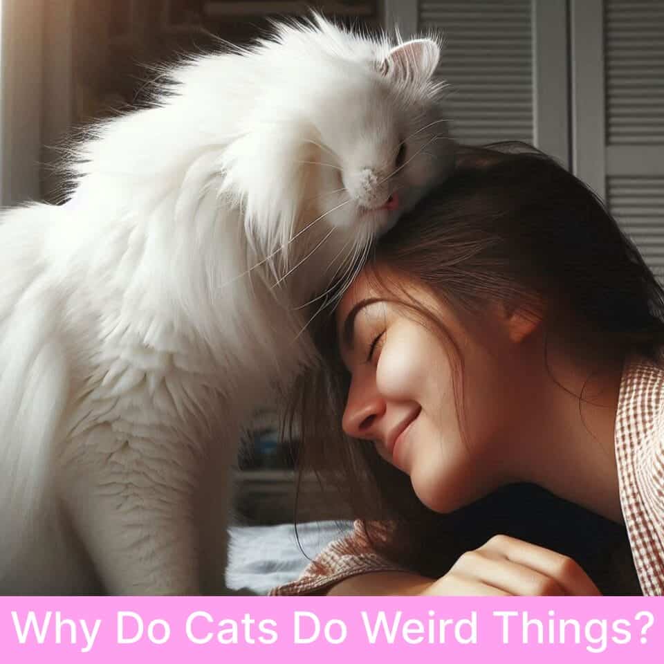 why do cats do weird things