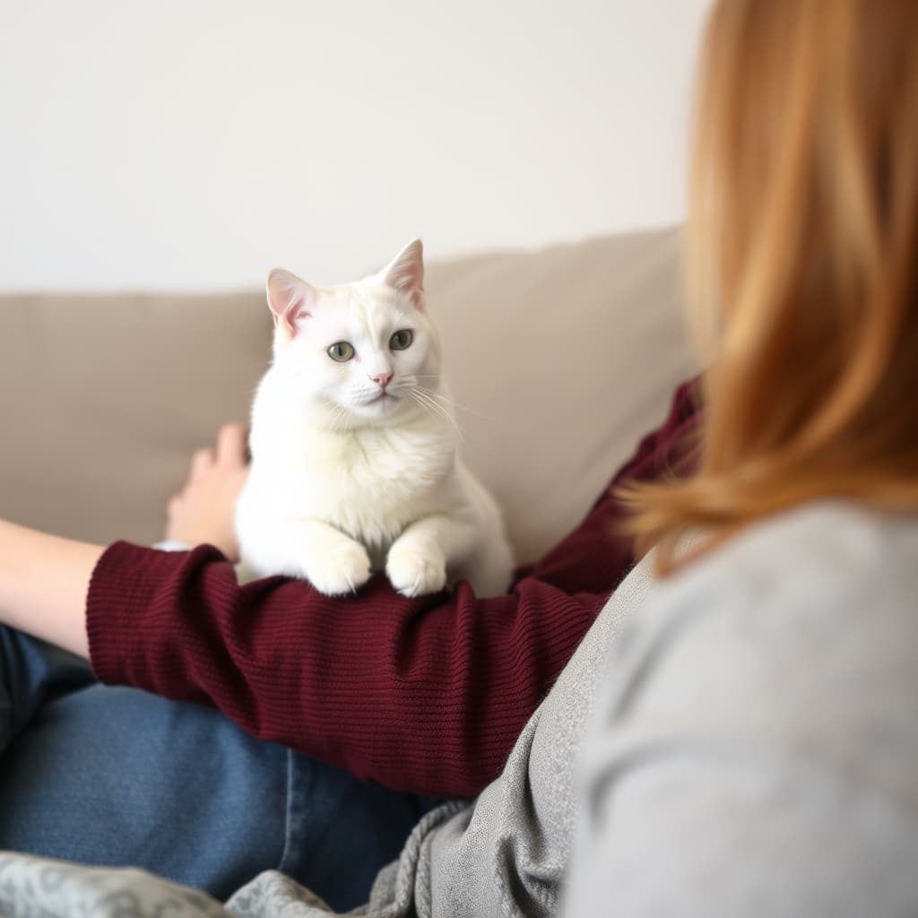 why do cats sit and stare at you