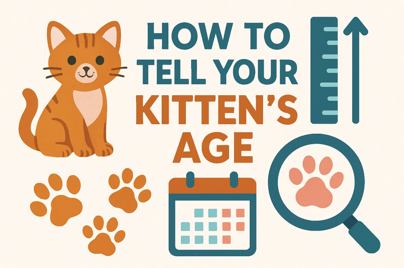 how to tell your kitten age