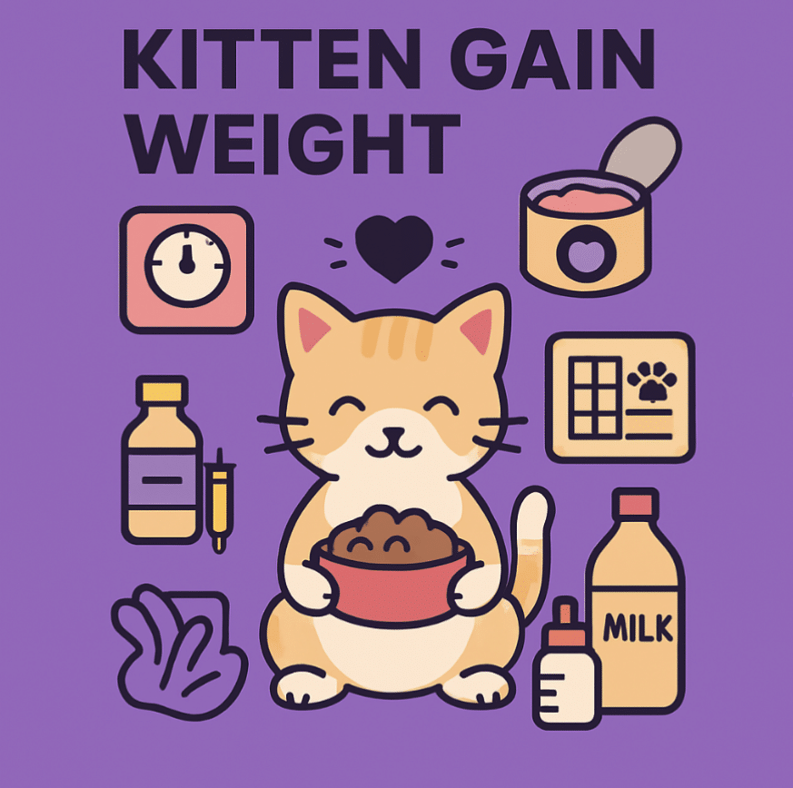 How to Help Kitten Gain Weight