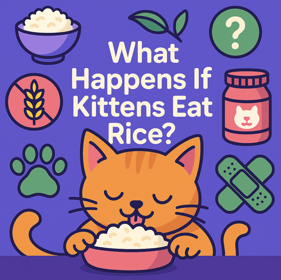 can kitten eat rice