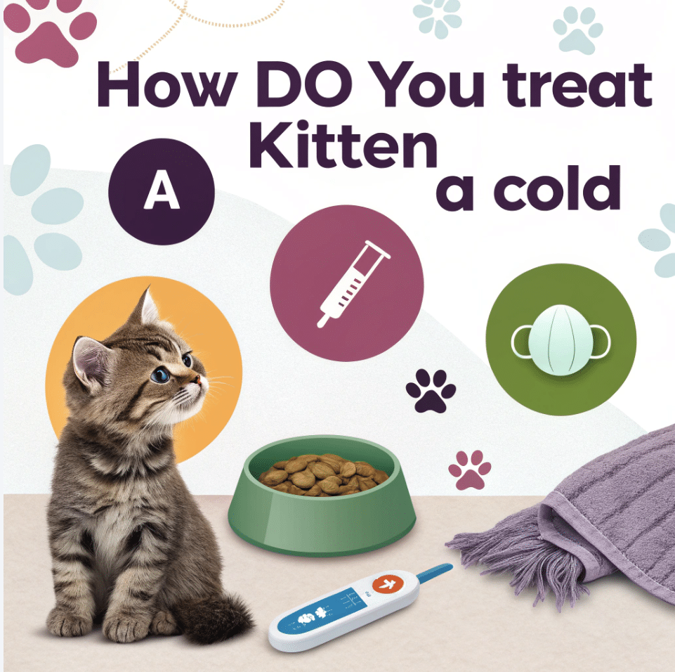 How Do You Treat a Kitten With a Cold