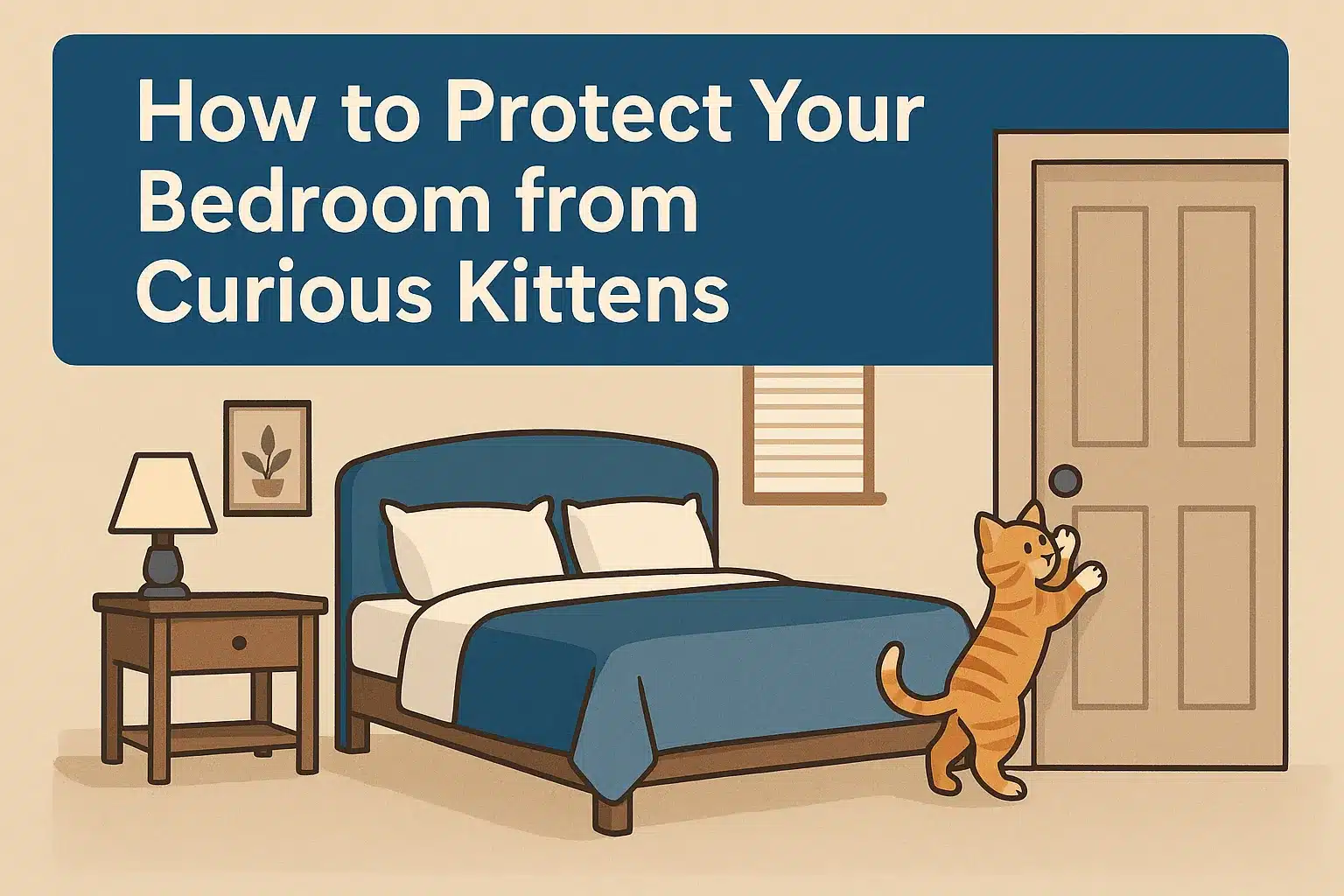 How to Protect Your Bedroom from Curious Kittens
