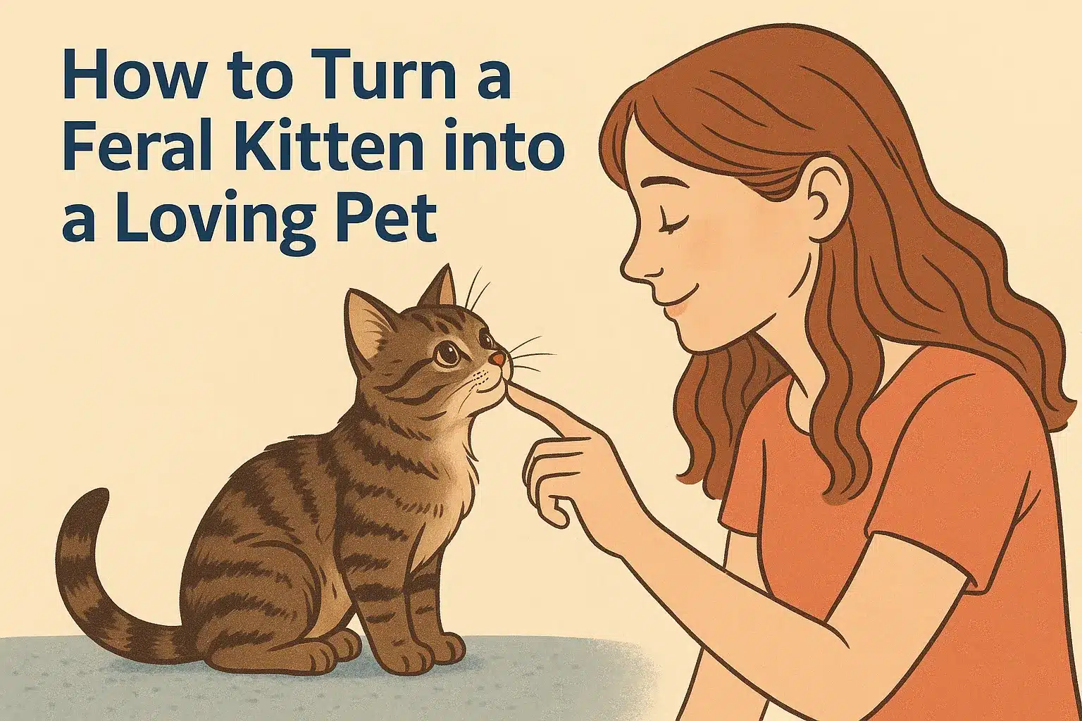 How to Turn a Feral Kitten into a Loving Pet
