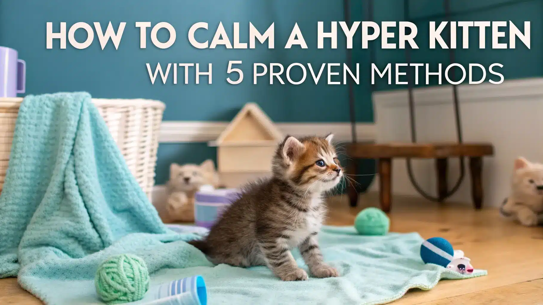 How to Calm a Hyper Kitten with 5 Proven Methods