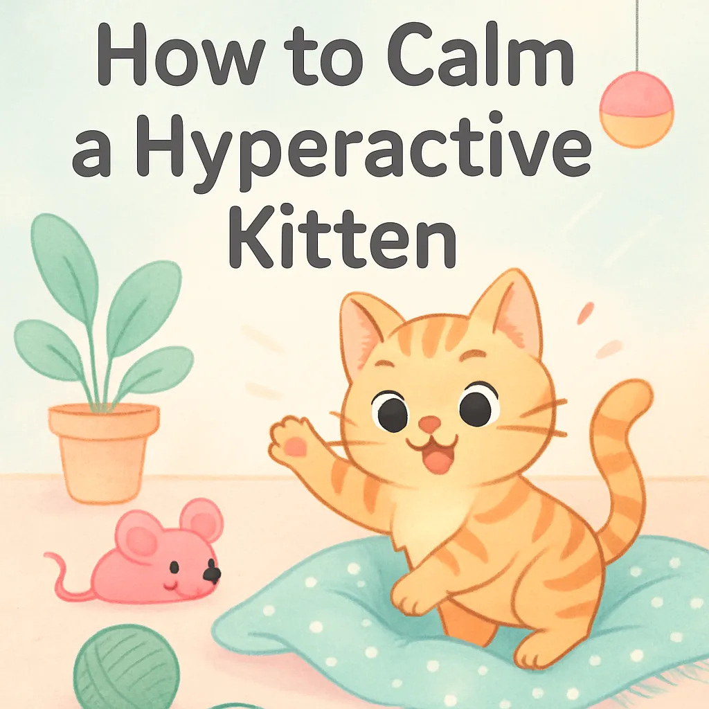 How to Calm a Hyperactive Kitten