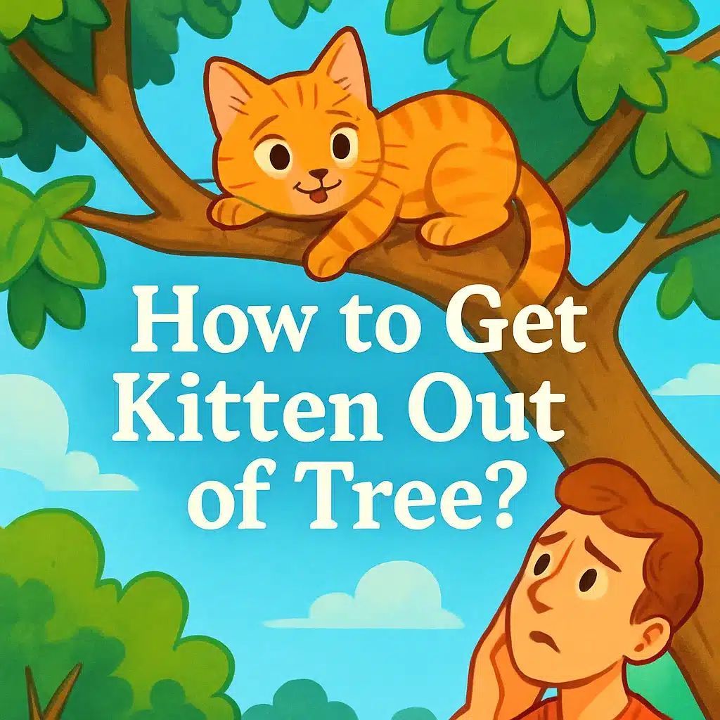 How to Get Kitten Out of Tree