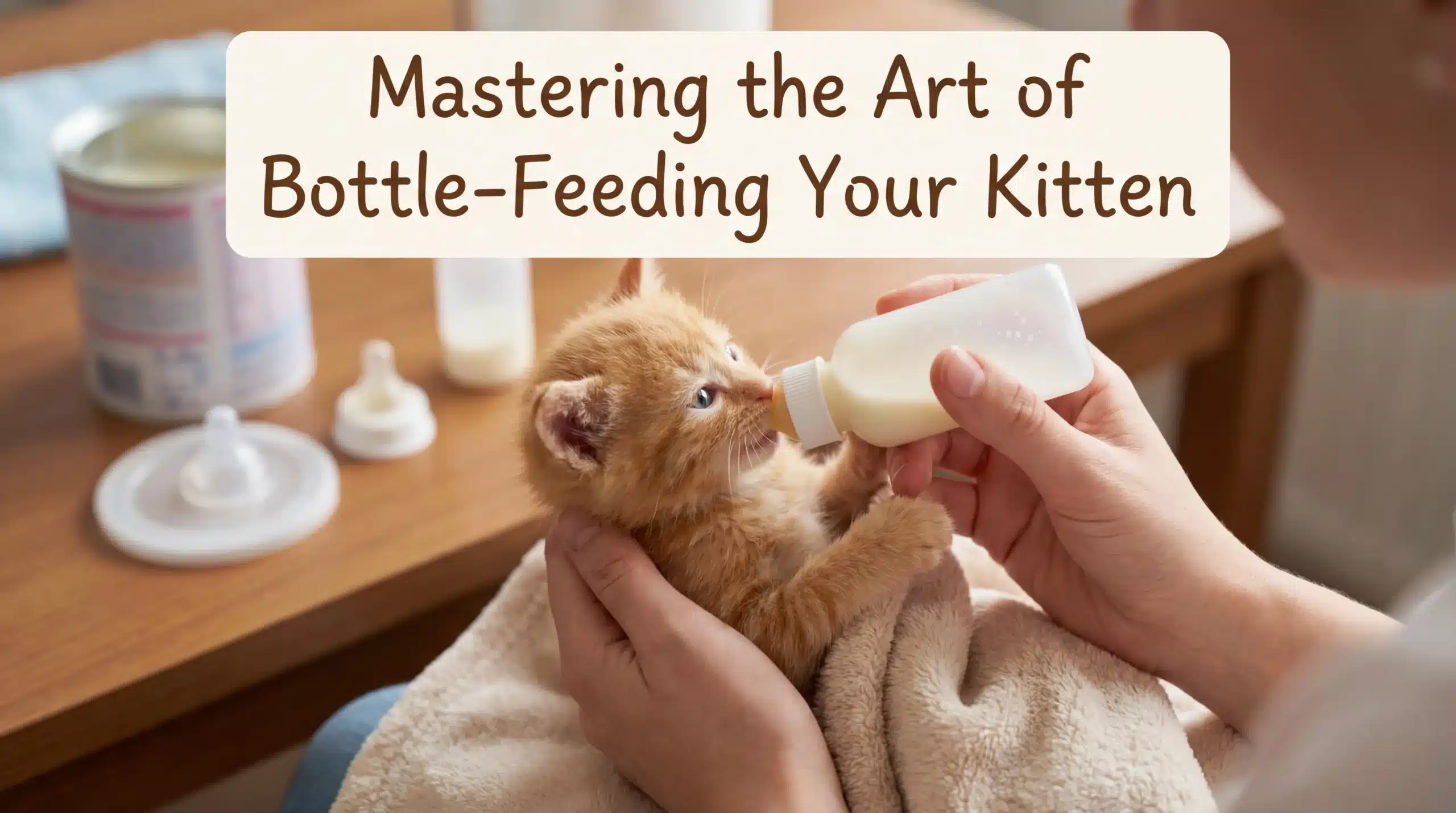 Mastering the Art of Bottle-Feeding Your Kitten