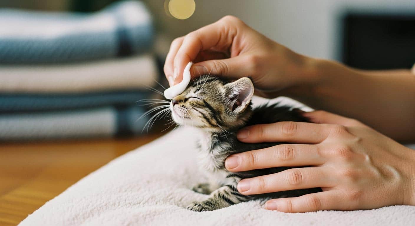 How to Clean a Kitten Nose for First-Time Pet Owners