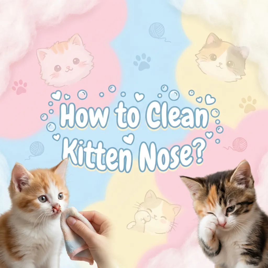 How to Clean a Kitten Nose for First-Time Pet Owners