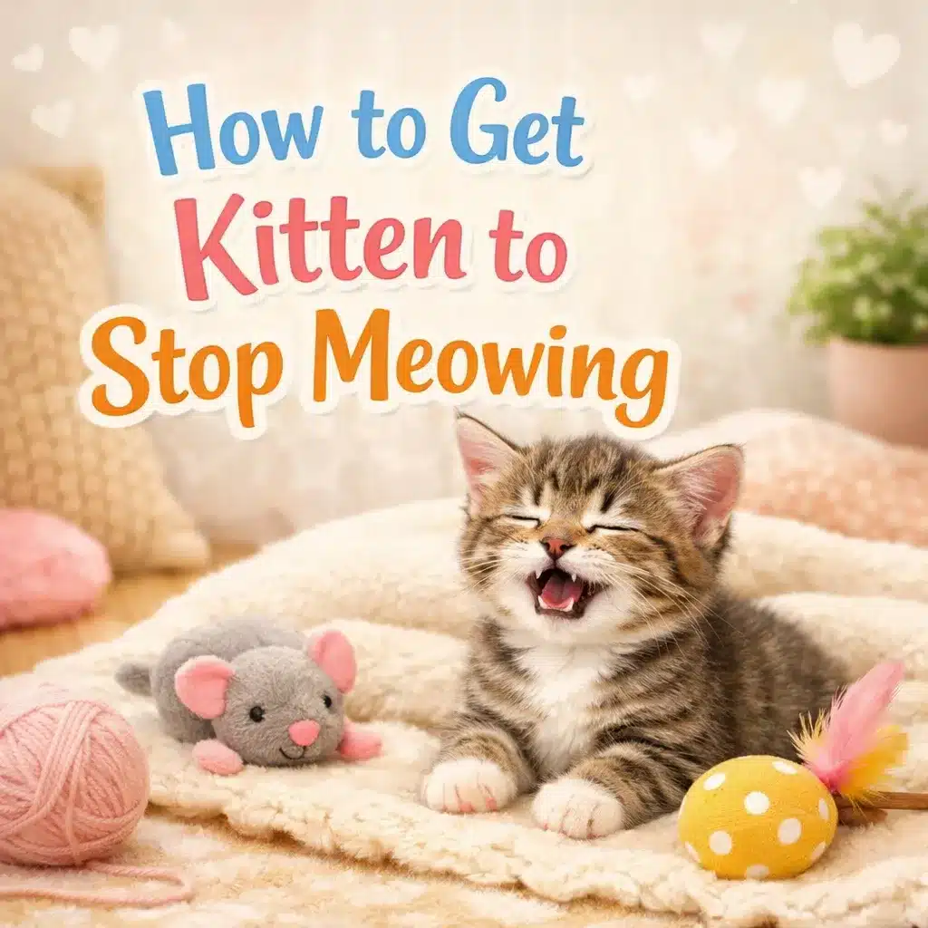 Why Kittens Meow Excessively and What Pet Owners Should Know
