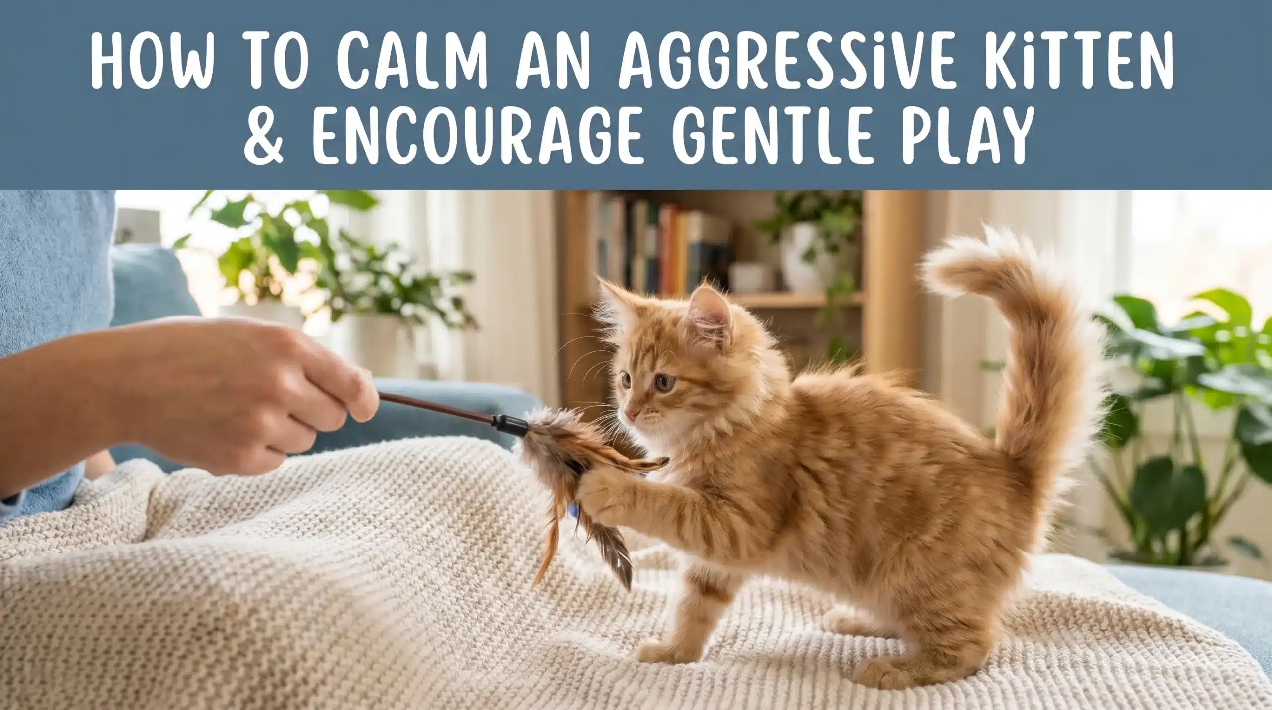 How to Calm an Aggressive Kitten and Encourage Gentle Play