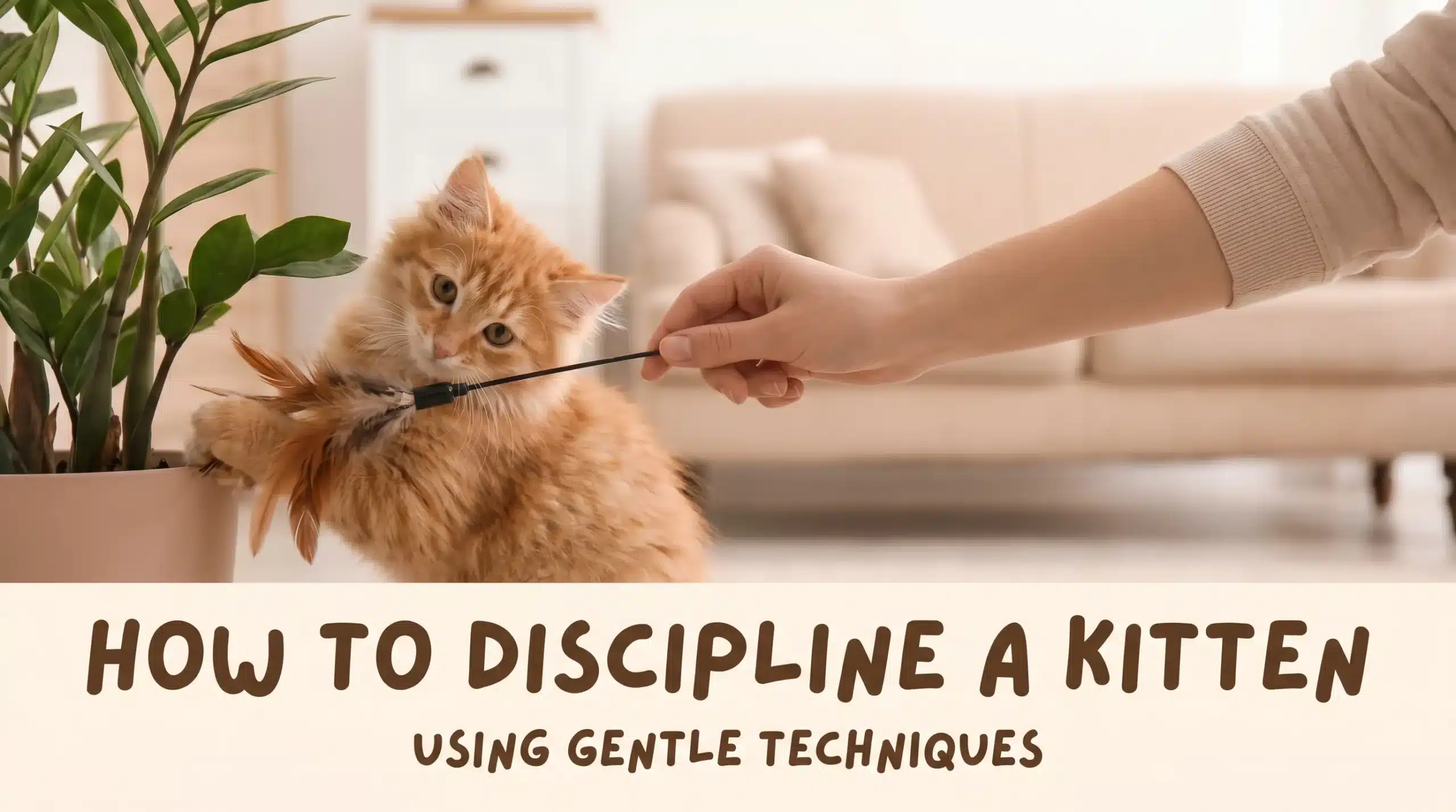 How to Discipline a Kitten Using Gentle Techniques