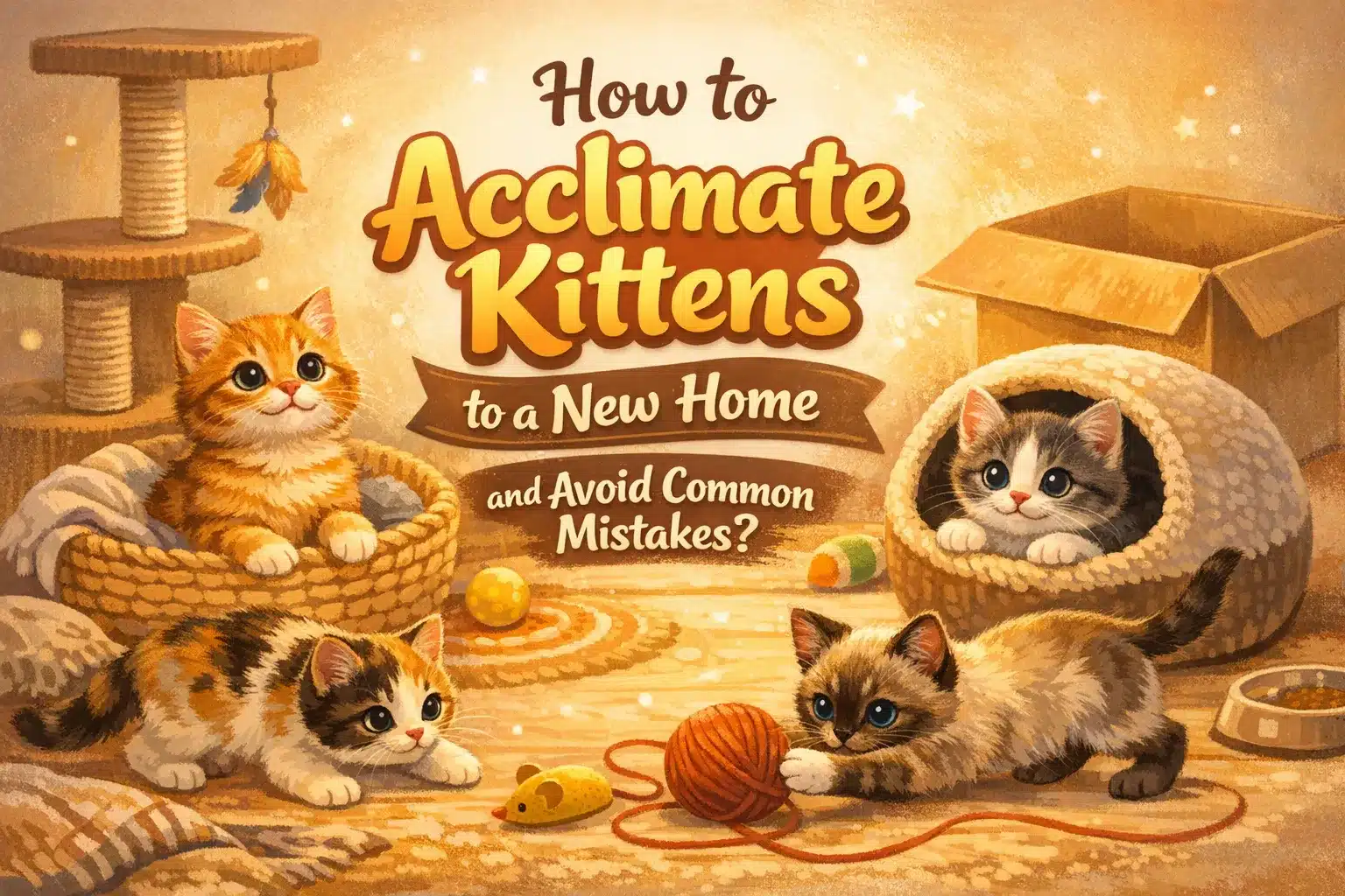 How to Acclimate Kitten to New Home and Avoid Common Mistakes