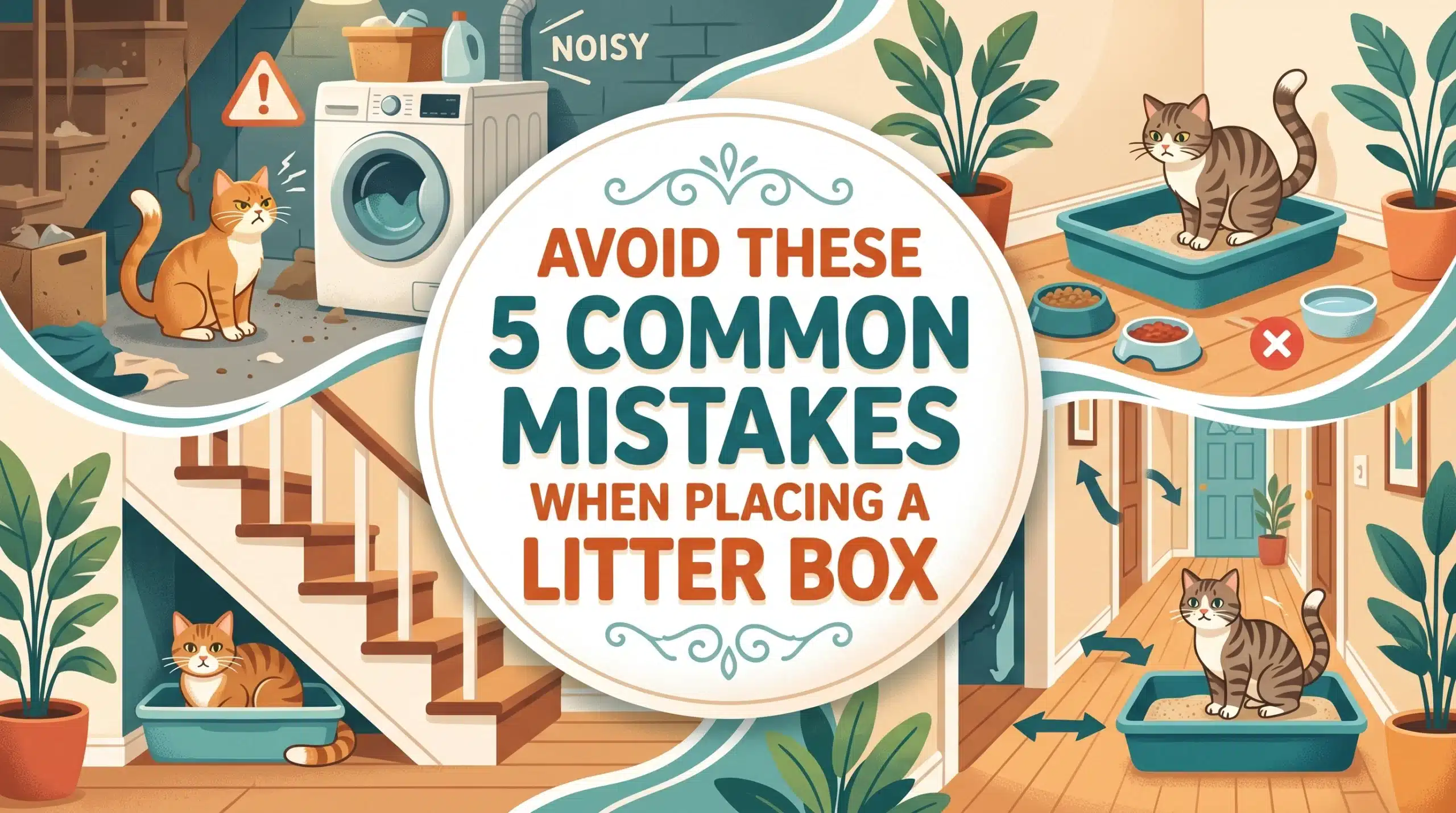 Avoid These 5 Common Mistakes When Placing a Litter Box