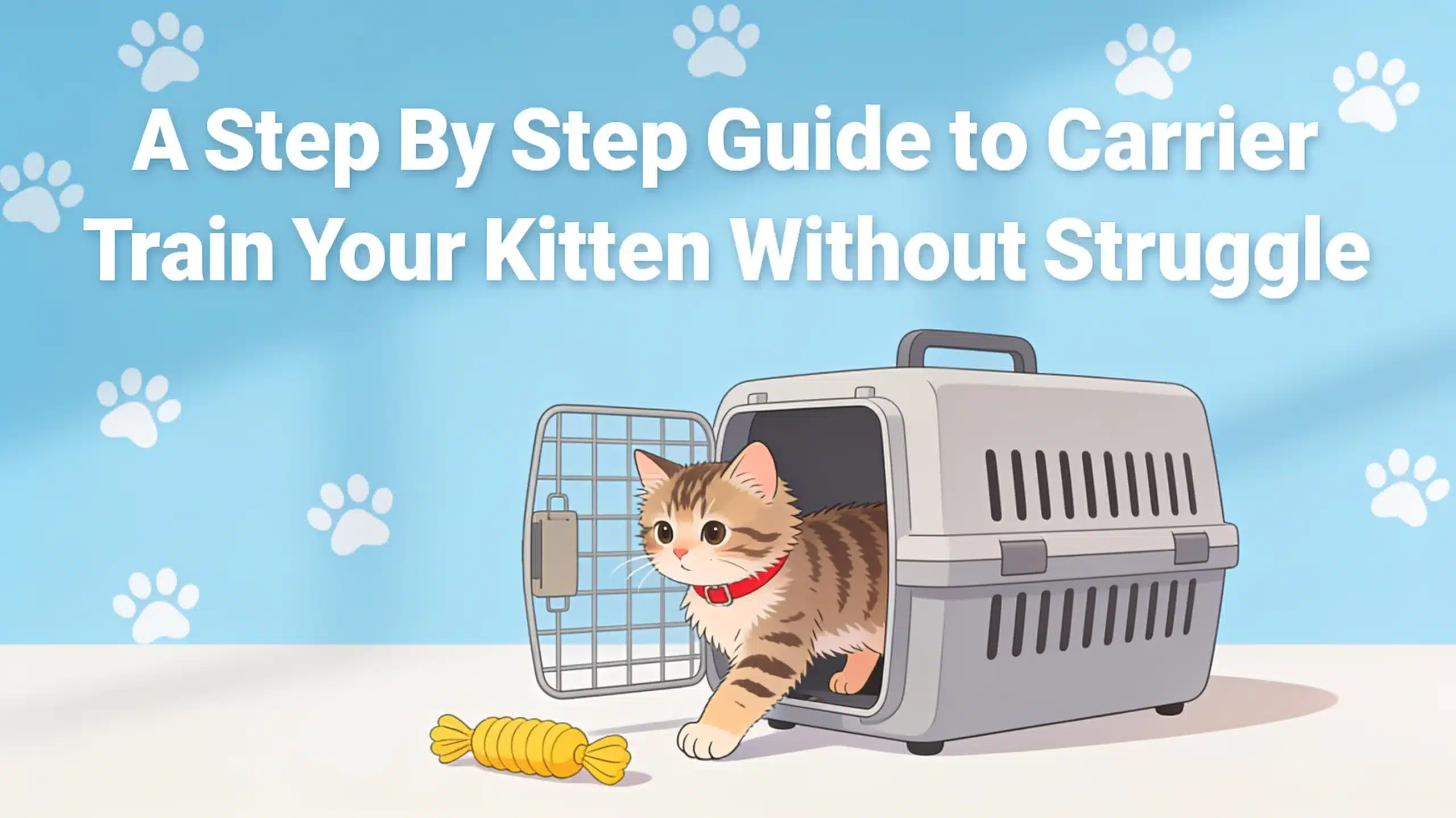 A Step By Step Guide to Carrier Train Your Kitten Without Struggle