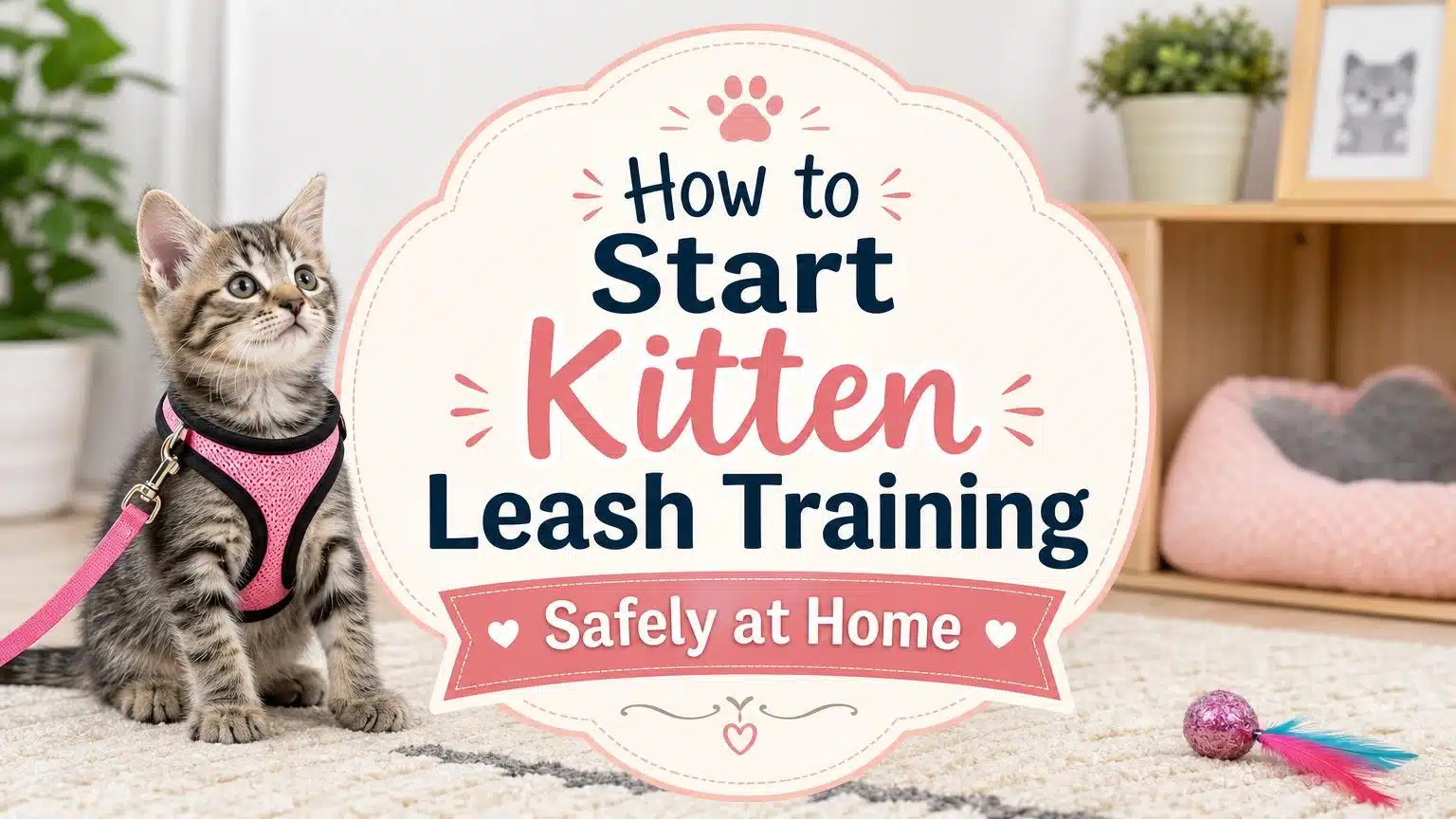How to Start Kitten Leash Training Safely at Home