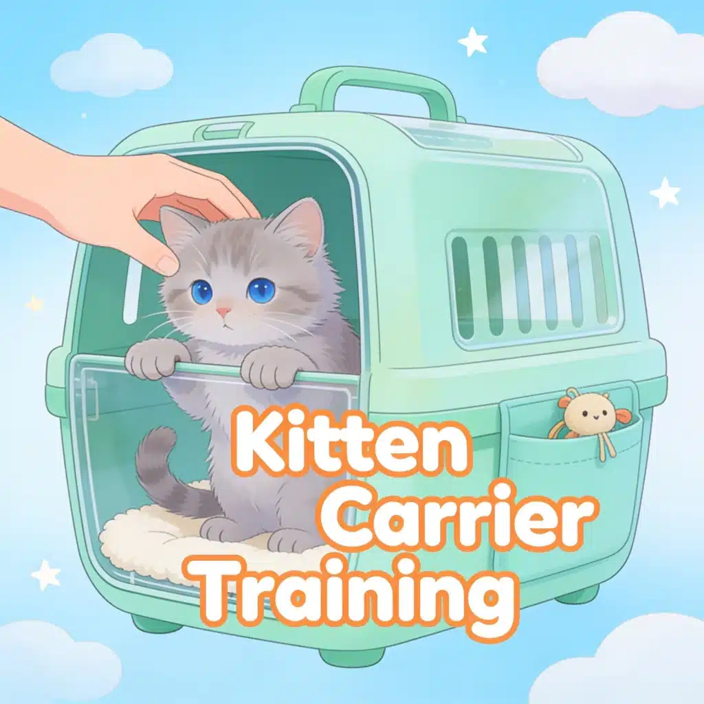 A Step By Step Guide to Kitten Carrier Training Without Struggle