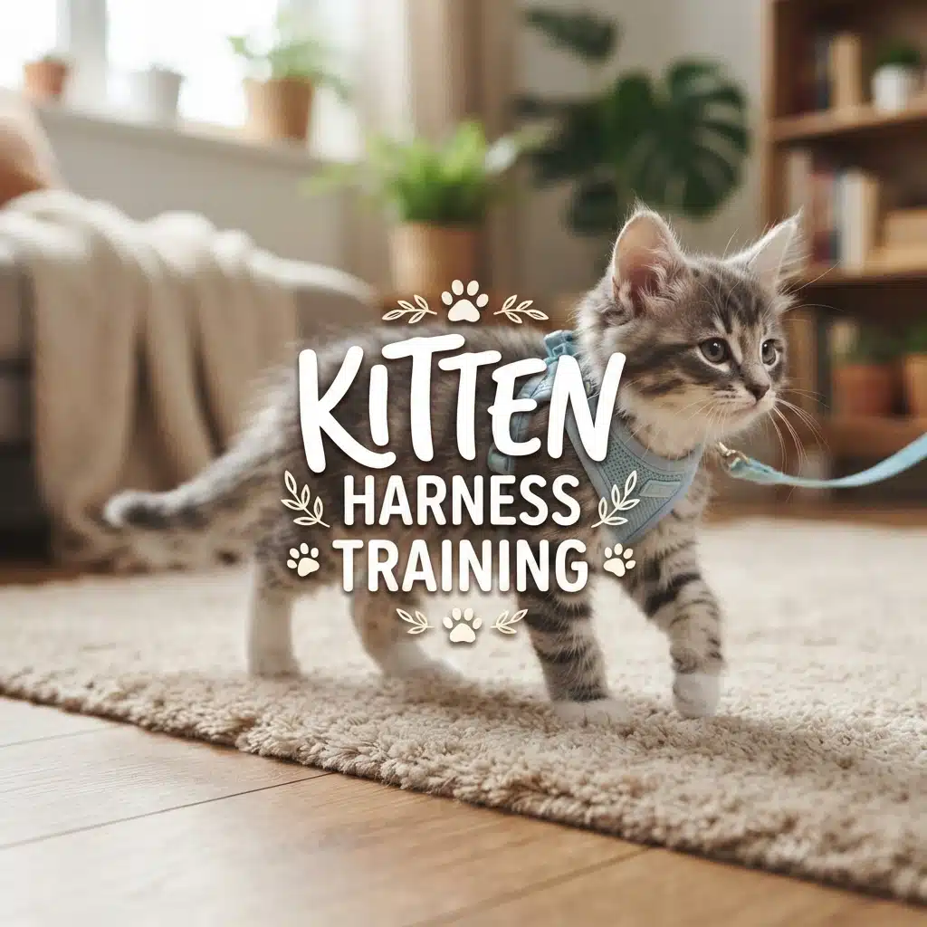 Kitten Harness Training: Easy Steps for Outdoor Walking