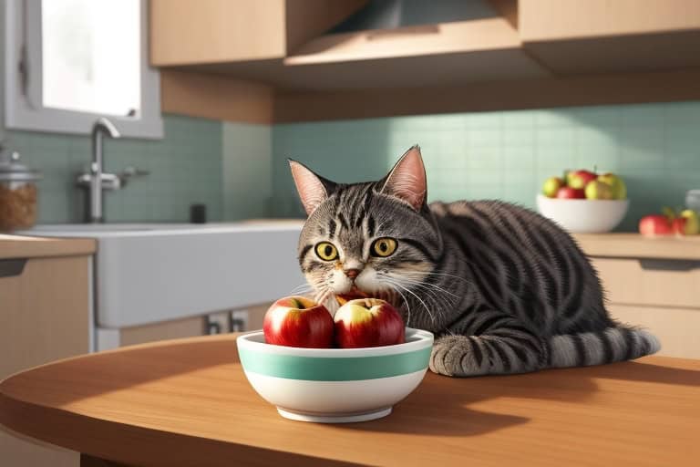 Can Cats Eat Apple