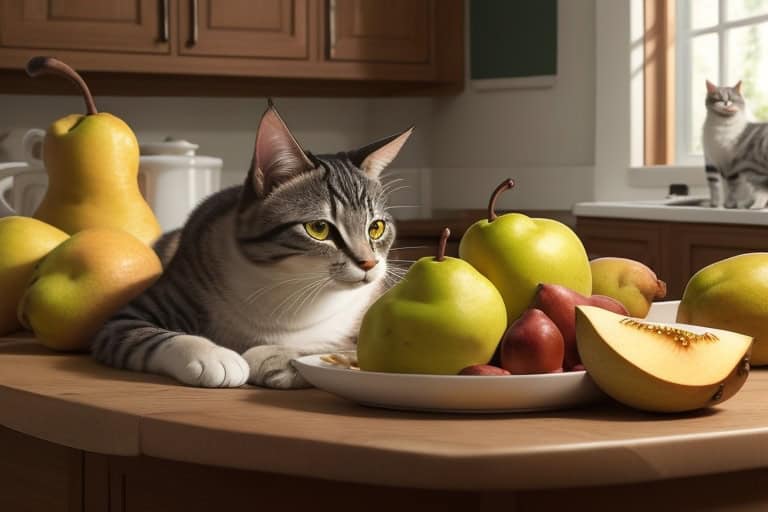 Can Cats Eat Pears