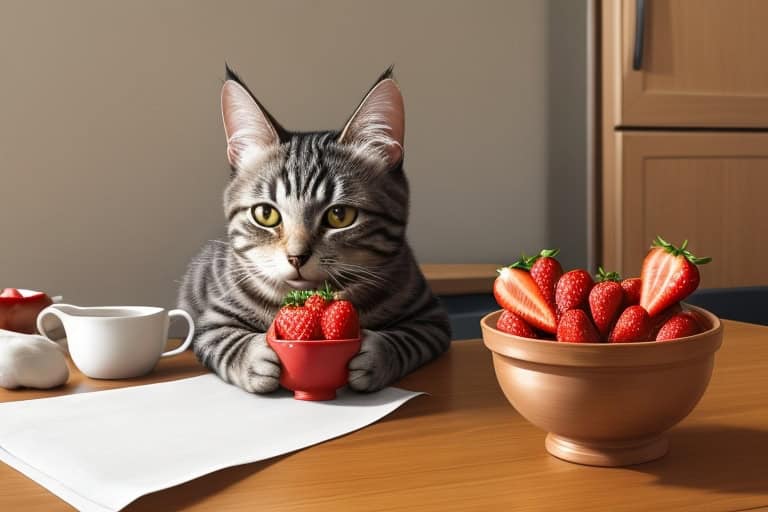 Can Cats Eat Strawberries