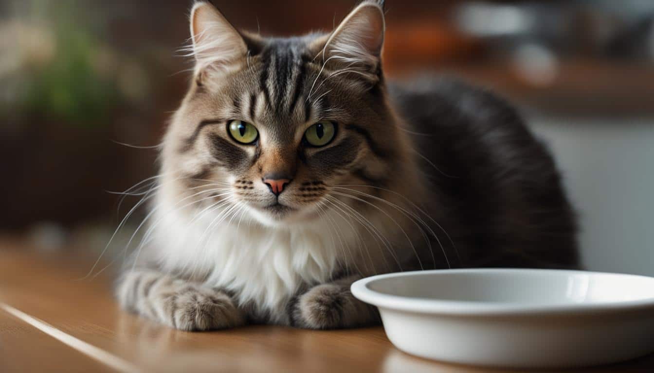 Closeup look of a cat whiskers