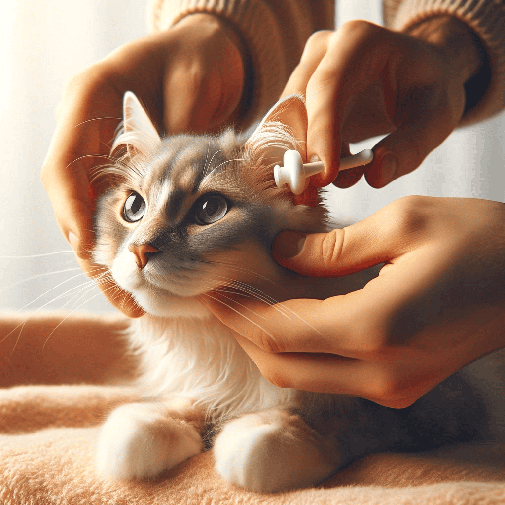 how to clean cat ears without solution