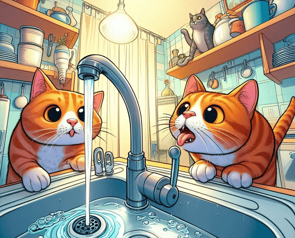 Common Household Water Sources That Attract Cats