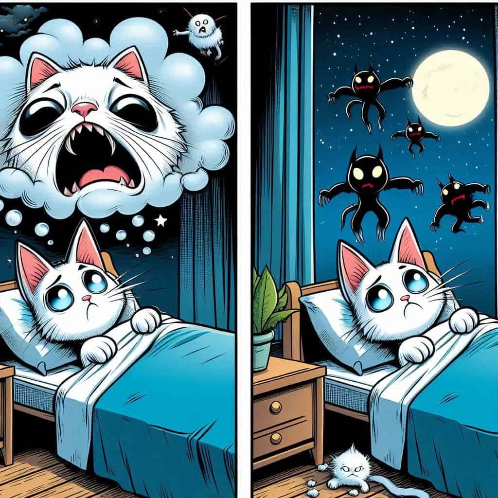 why do cats have nightmares