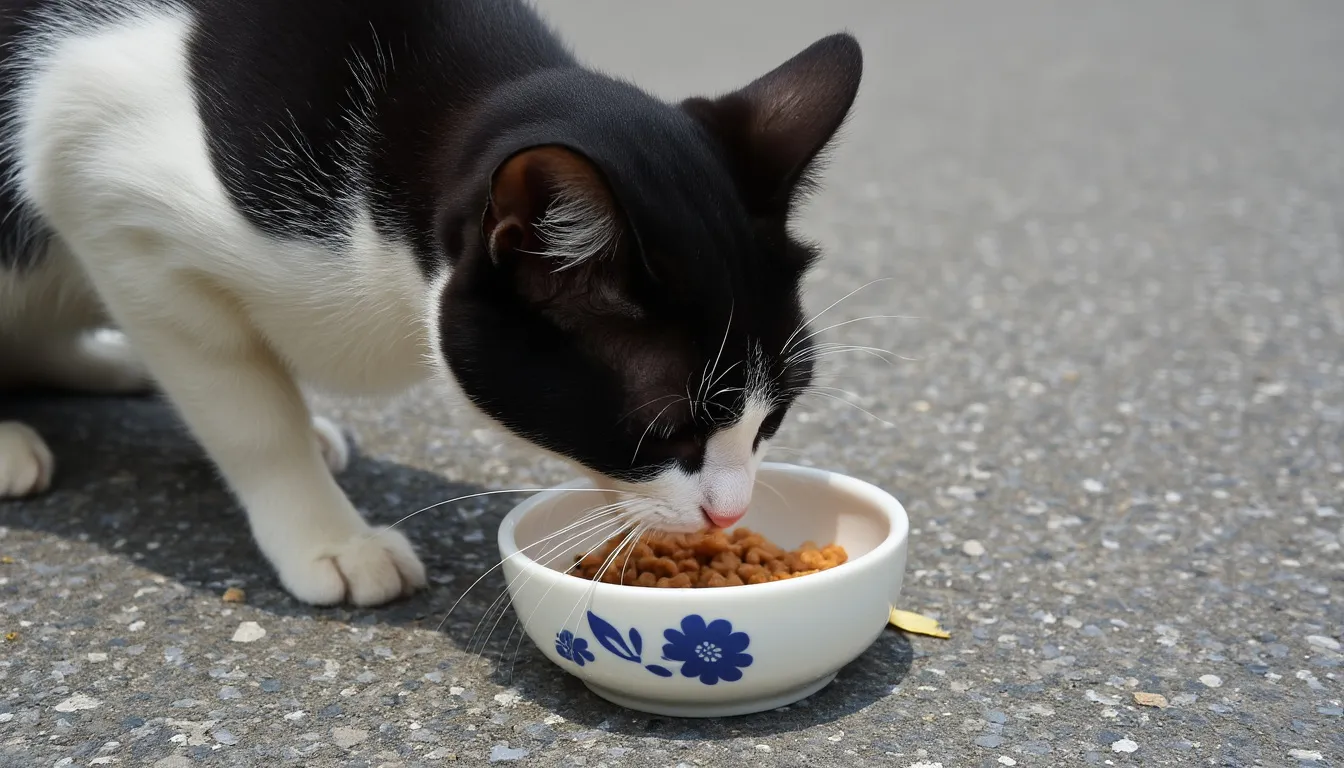 Finding the right food bowl for cats