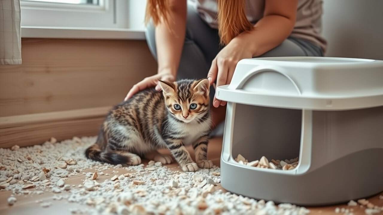 litterbox training for kittens