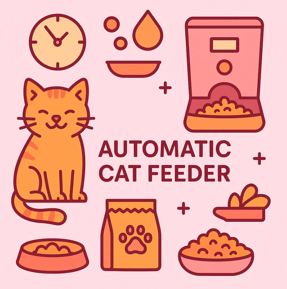 Always Keep Your Cat Fed with an Automatic Feeder
