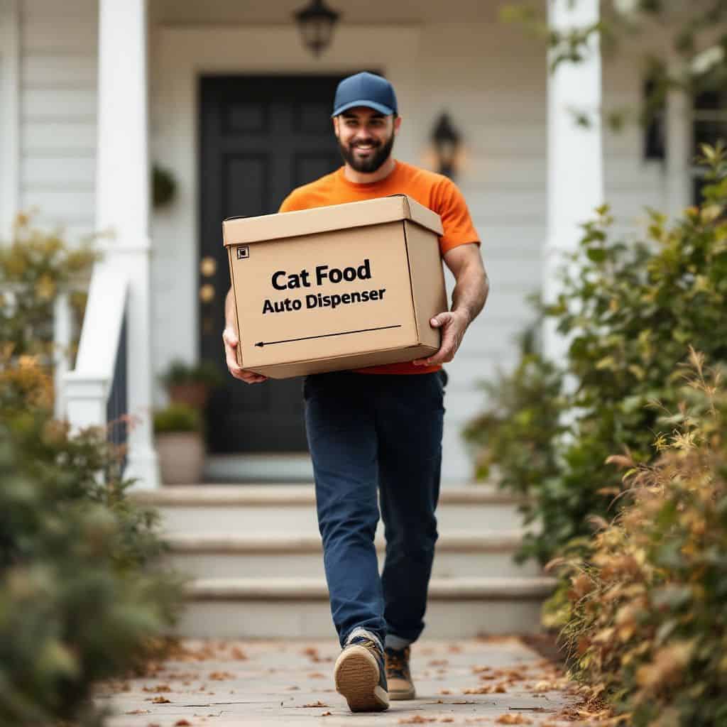 automatic cat feeder