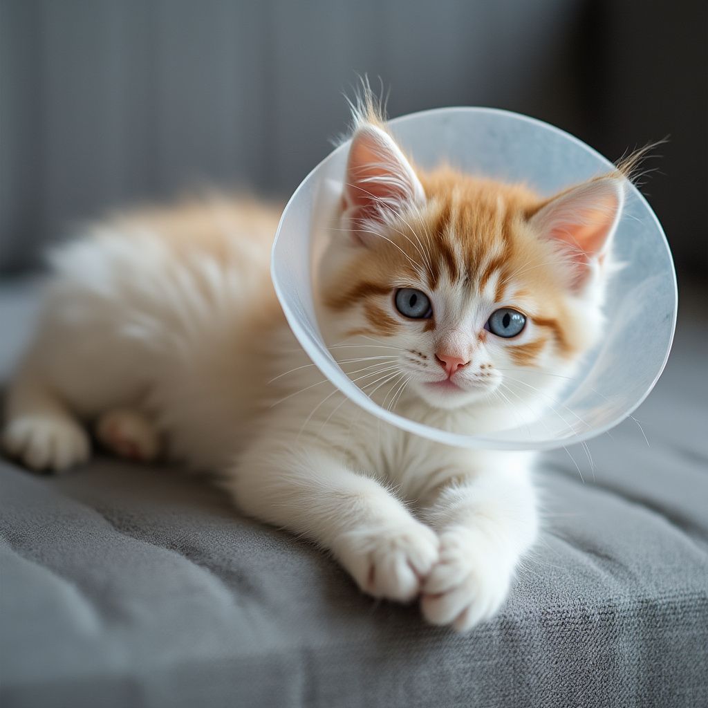 how to care for kitten after neuter