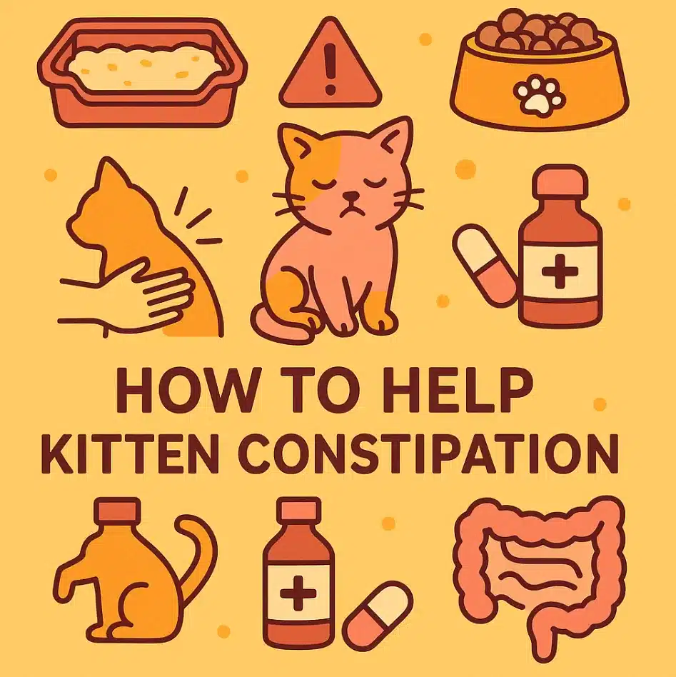 How to Help Your Kitten Poop: Constipation Remedies