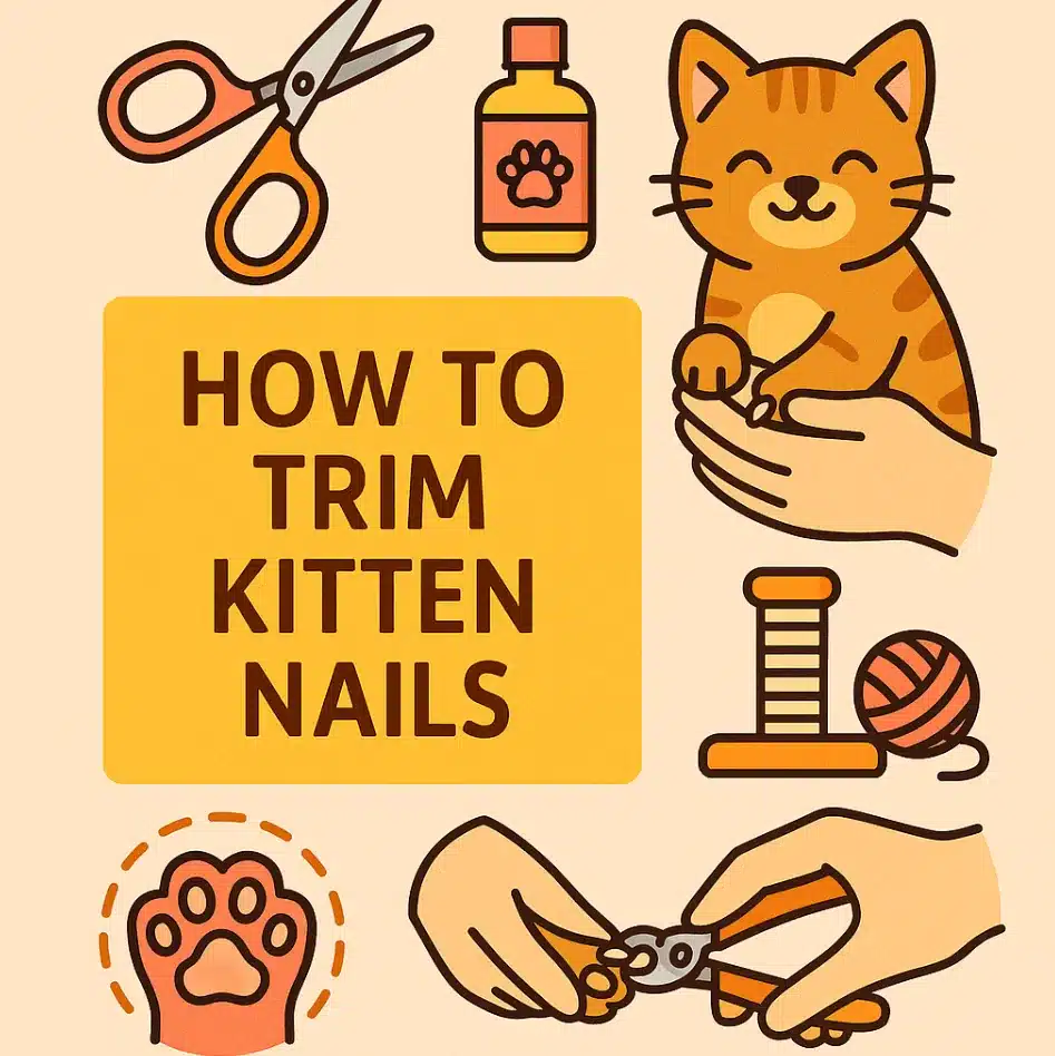 How to Trim Kitten Nails Without Stress