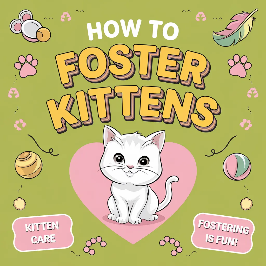 how to foster kitten