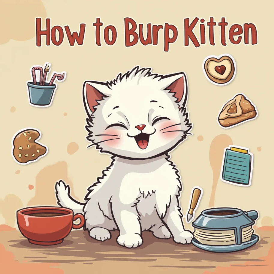 How to Burp a Kitten Without Causing Stress