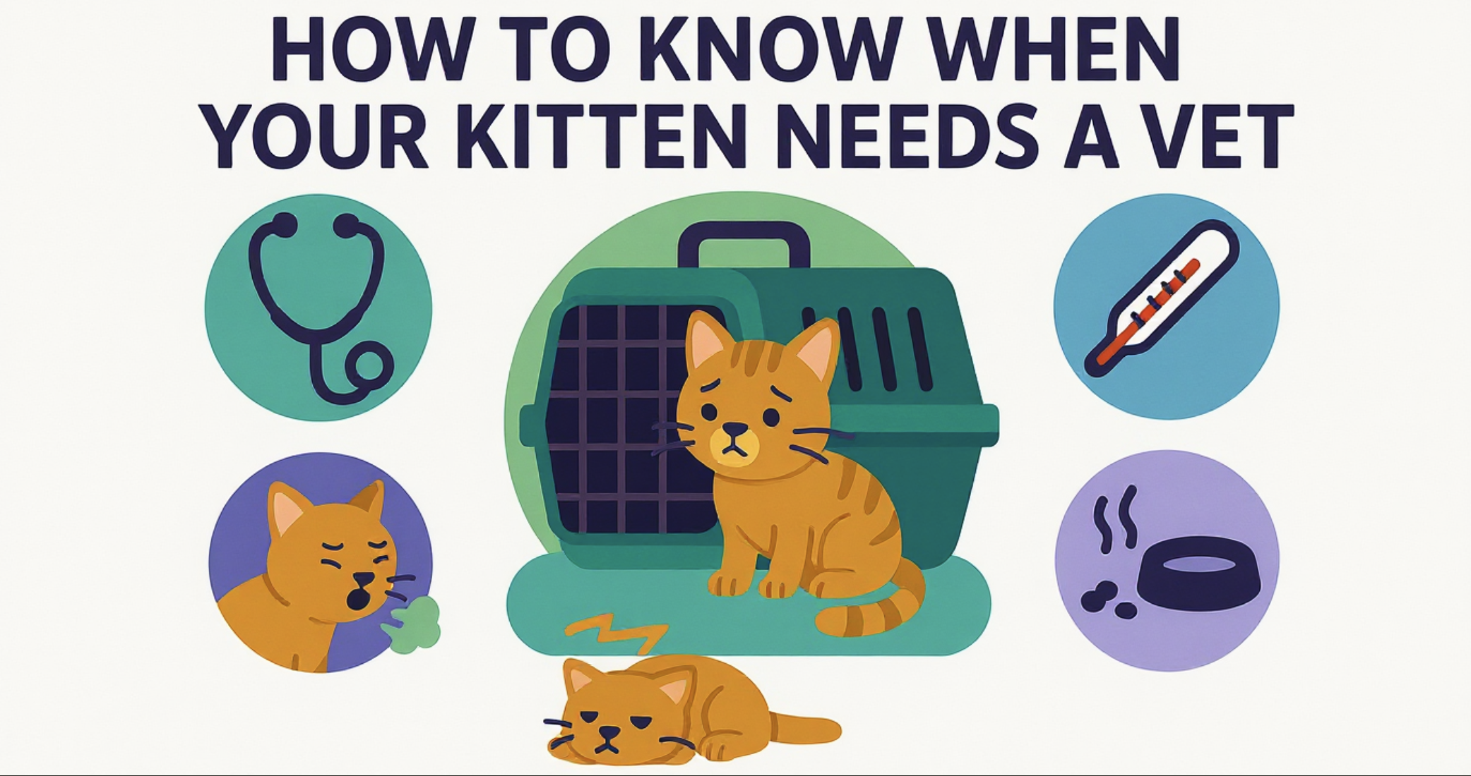 How to Know When Your Kitten Needs a Vet
