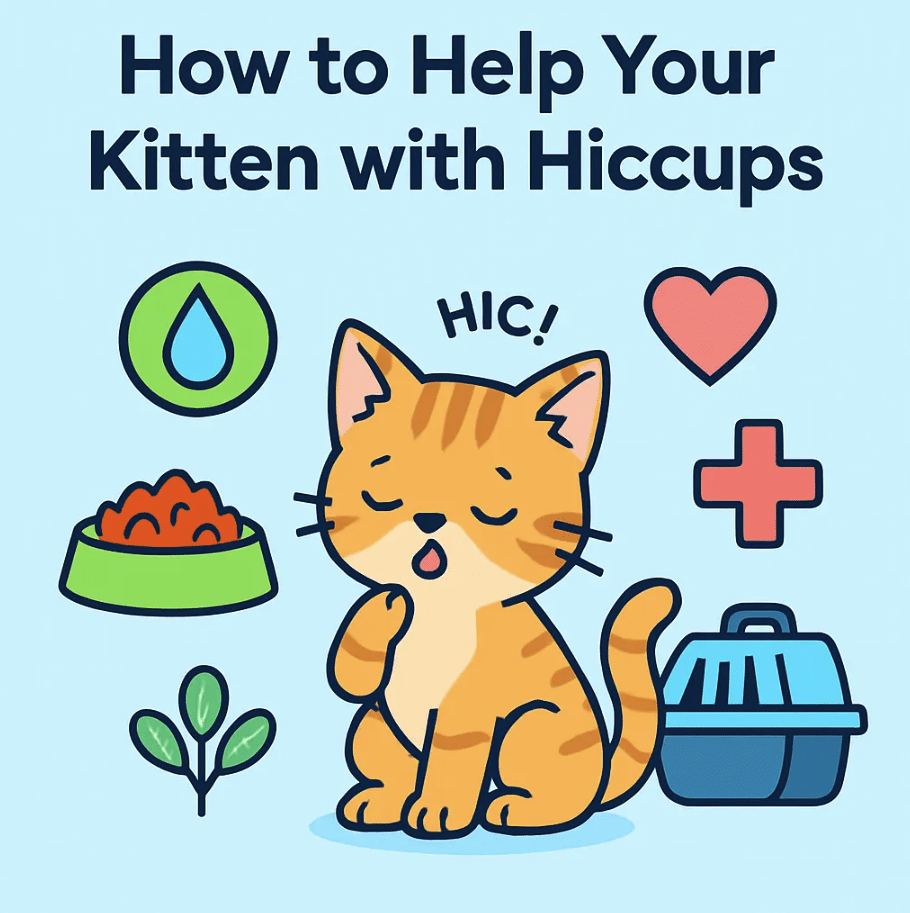 Step-by-Step Instructions How to Help Your Kitten with Hiccups