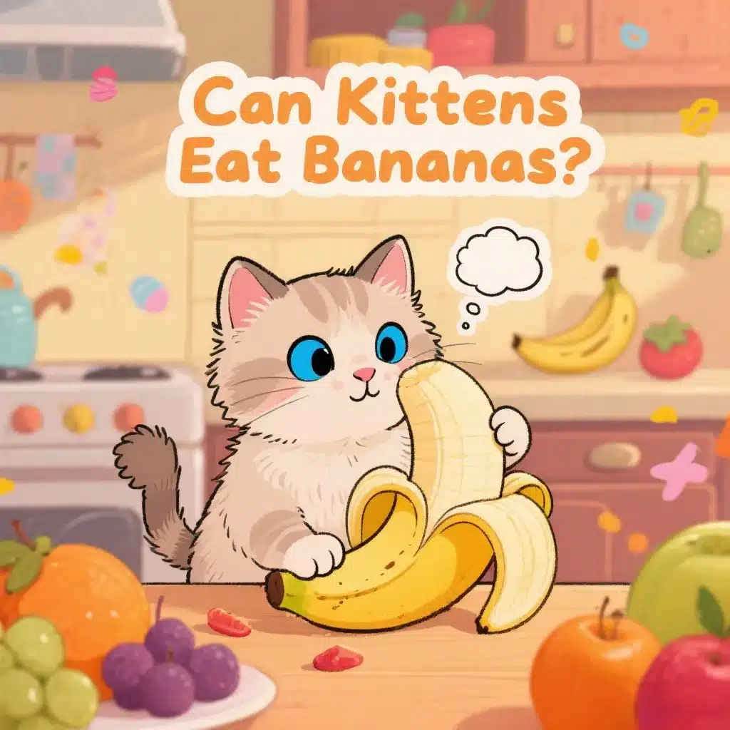 Can Kittens Eat Bananas? What You Need to Know