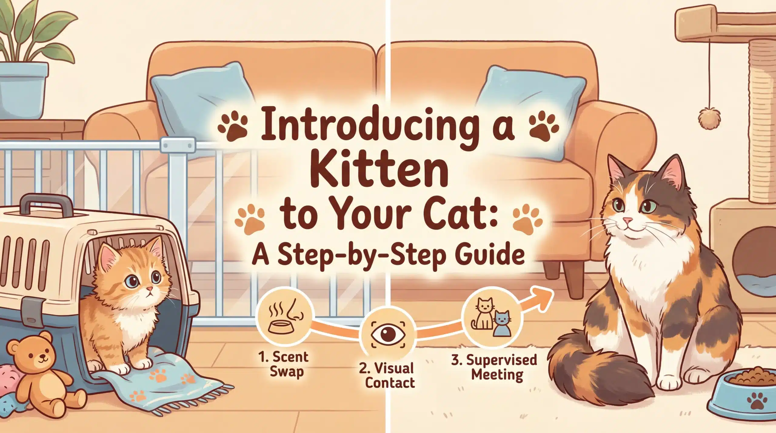 Introducing a Kitten to Your Cat- A Step-by-Step Guide