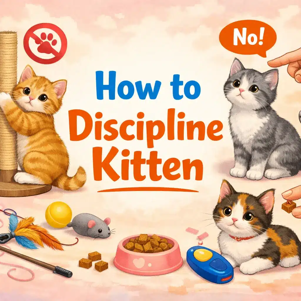 How to Discipline a Kitten Using Gentle Techniques